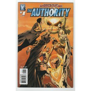 Wildstorm Ws January 08 #1 The Authority Wildstorm Fine Arts  Comic Book